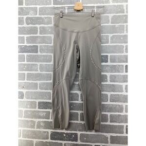 Lululemon All the Right Places High-Rise Crop 23 Leggings Gray Size 6 LW6CDDS